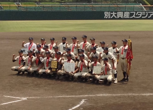 2014年夏　甲子園に出場しました！